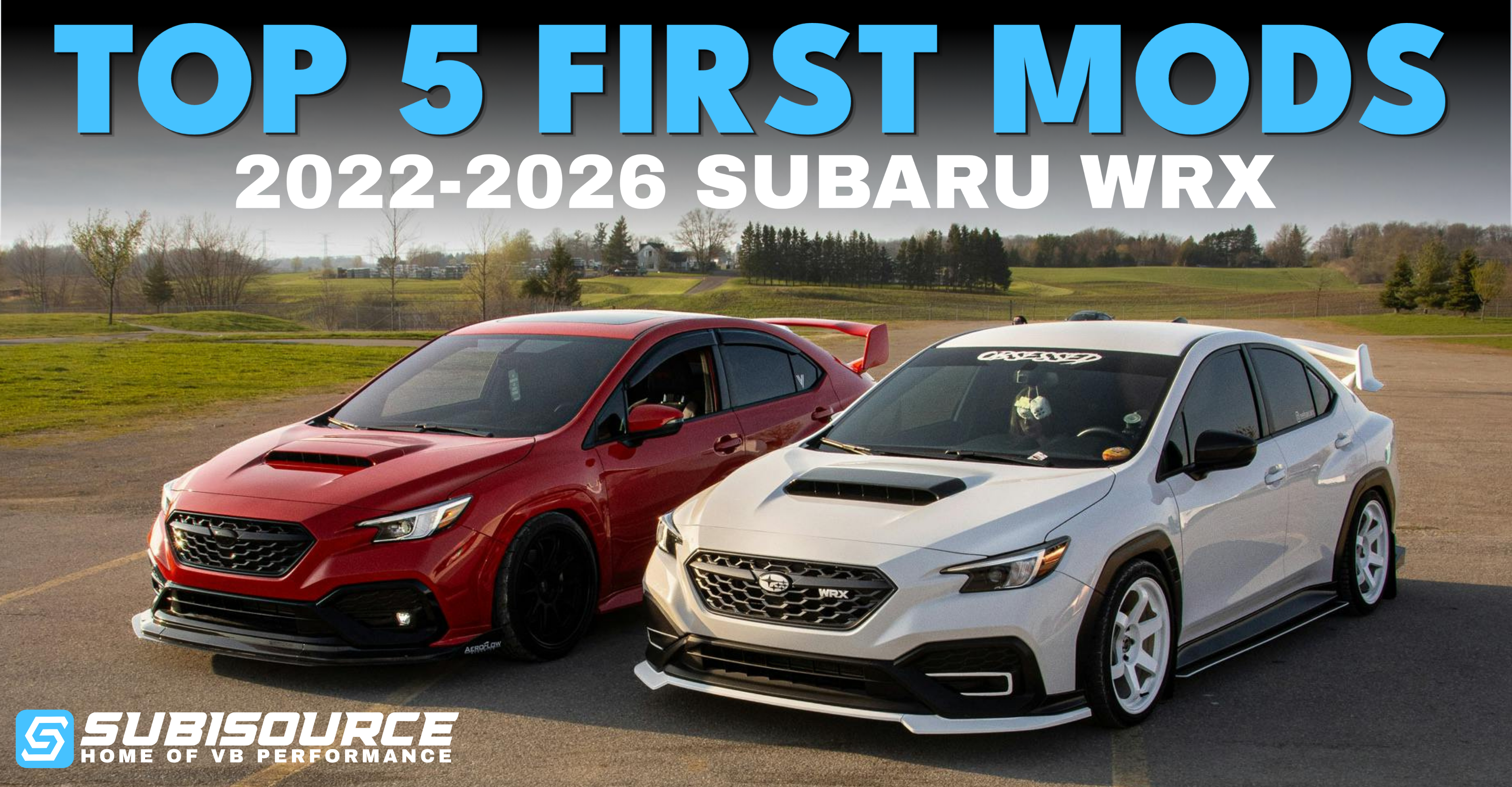 Best first mods for 2022-2026 Subaru WRX (Beginner Guide)