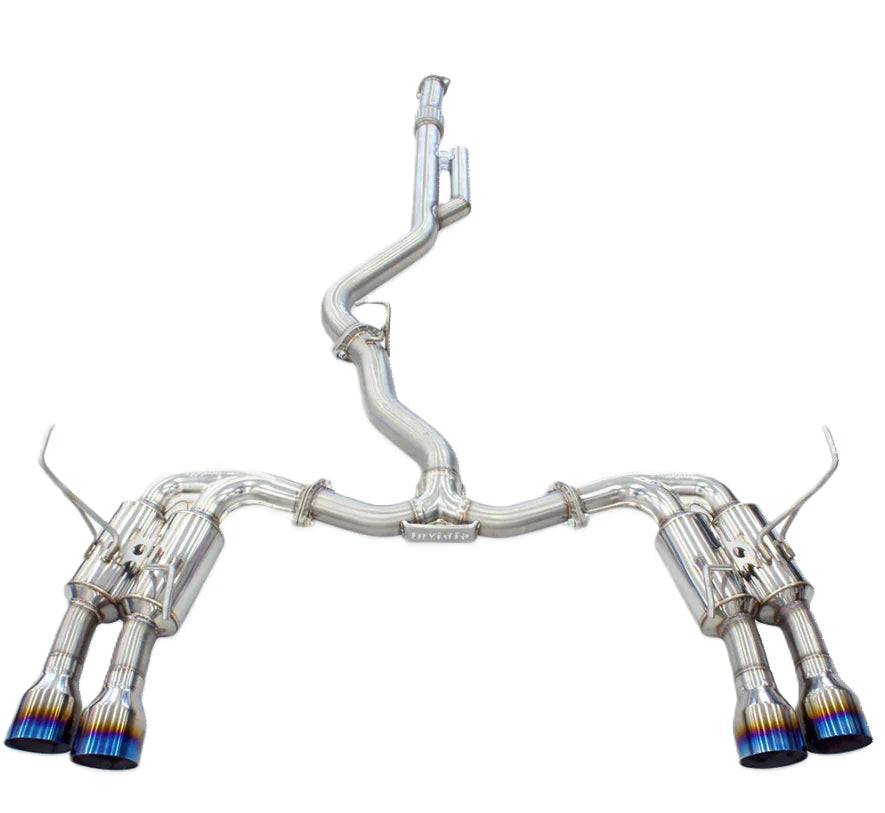 Invidia Gemini R400 Catback Exhaust Subaru WRX 2022+ (TIP OPTIONS)