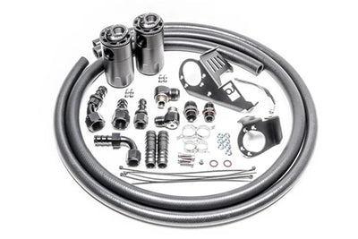 Radium Engineering Fluid Lock Dual Catch Can Kit Subaru WRX 2022+