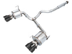 AWE Tuning Touring Edition 3" Cat Back Exhaust for Subaru WRX 2022-2025 - 4" Black Tips