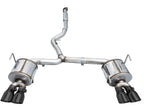 AWE Tuning Touring Edition 3" Cat Back Exhaust for Subaru WRX 2022-2025 - 4" Black Tips