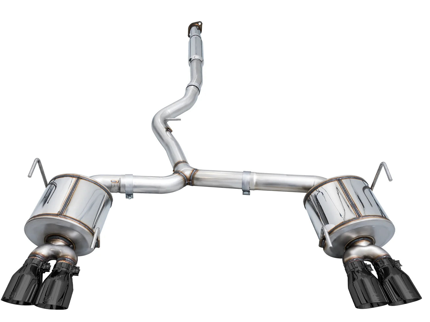 AWE Tuning Touring Edition 3" Cat Back Exhaust for Subaru WRX 2022-2025 - 4" Black Tips