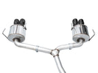 AWE Tuning Touring Edition 3" Cat Back Exhaust for Subaru WRX 2022-2025 - 4" Black Tips