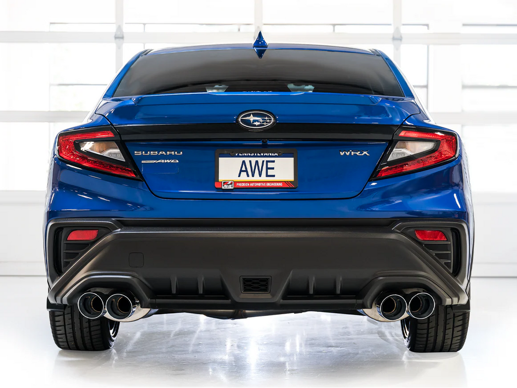 AWE Tuning Touring Edition 3" Cat Back Exhaust for Subaru WRX 2022-2026(Chrome Tips)