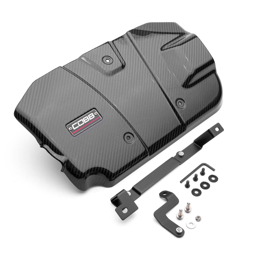 COBB Subaru Redline Gloss Carbon Fiber Engine Cover WRX 2022-2025
