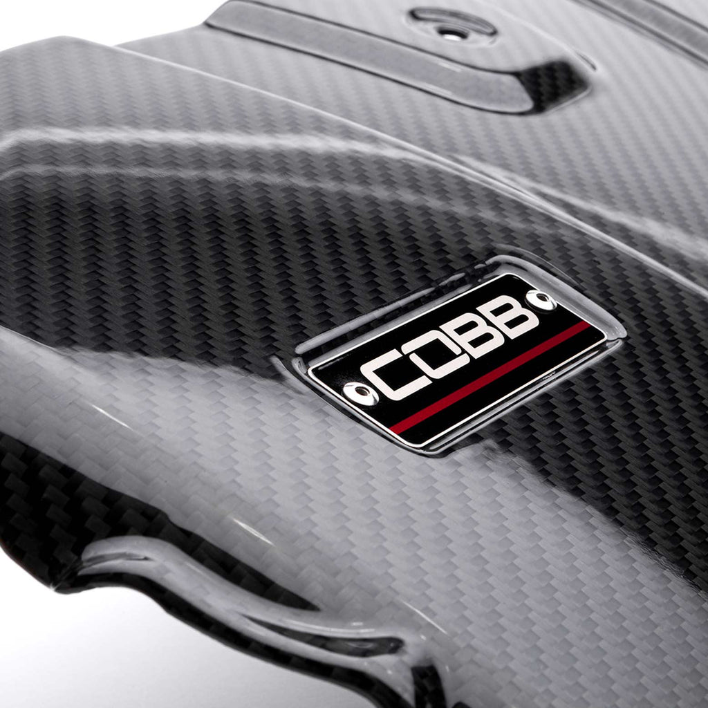 COBB Subaru Redline Gloss Carbon Fiber Engine Cover WRX 2022-2025