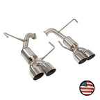 Nameless Axleback Exhaust - 2022+ Subaru WRX - 4" Muffler - 3.5" Single Wall Tips