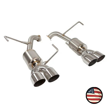 Nameless Axleback Exhaust - 2022+ Subaru WRX - 5" Muffler - 3.5" Single Wall Tips