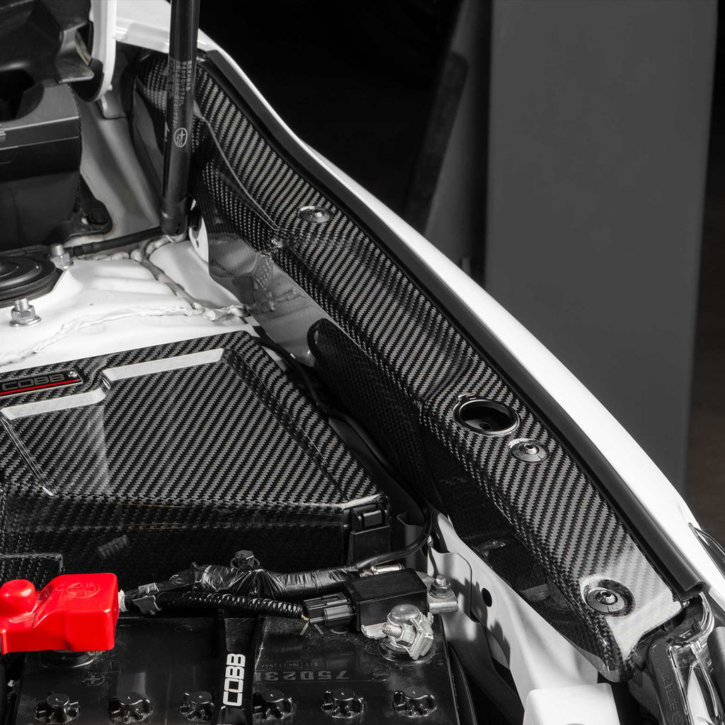 COBB Subaru Redline Gloss Carbon Fender Shrouds WRX 2022+