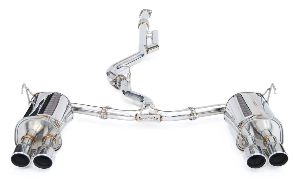 Invidia Q300 Catback Exhaust with Quad Stainless Steel Tips for Subaru WRX 2022+