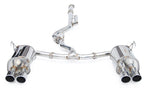 Invidia Q300 Catback Exhaust with Quad Stainless Steel Tips for Subaru WRX 2022+