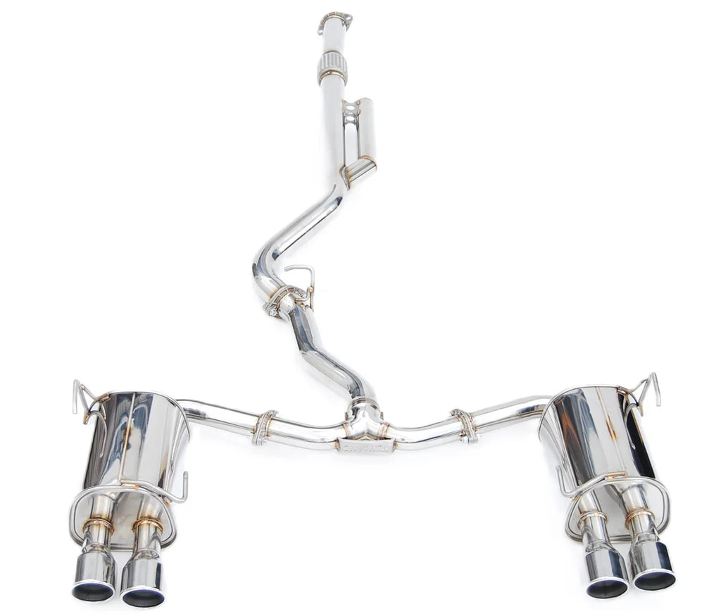 Invidia Q300 Catback Exhaust with Quad Stainless Steel Tips for Subaru WRX 2022+