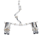 Invidia Q300 Catback Exhaust with Quad Stainless Steel Tips for Subaru WRX 2022+