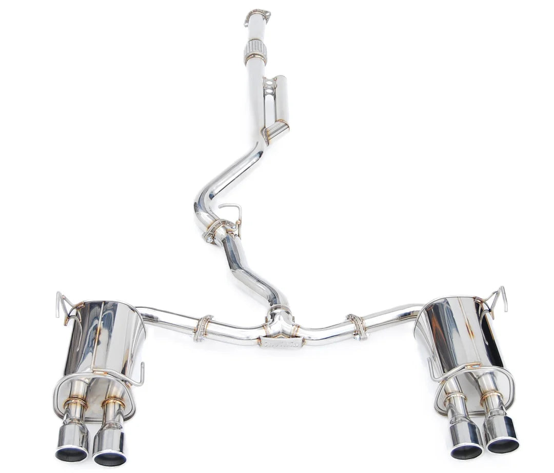 Invidia Q300 Catback Exhaust with Quad Stainless Steel Tips for Subaru WRX 2022+