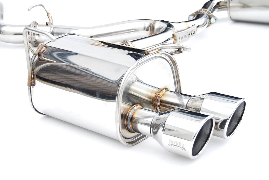 Invidia Q300 Catback Exhaust with Quad Stainless Steel Tips for Subaru WRX 2022+