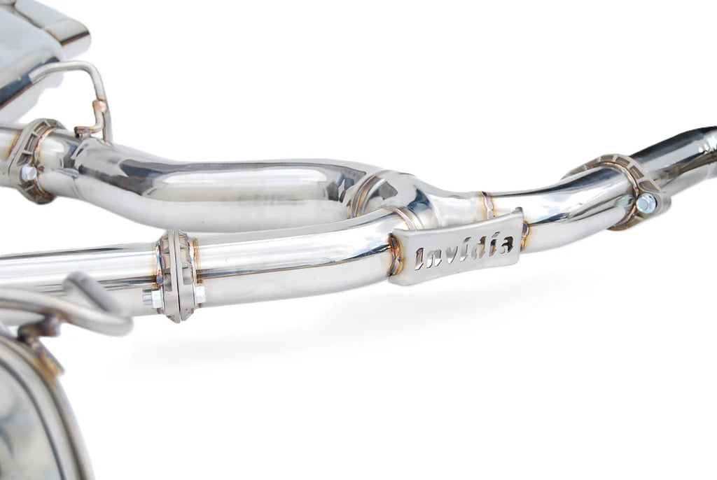 Invidia Q300 Catback Exhaust with Quad Stainless Steel Tips for Subaru WRX 2022+
