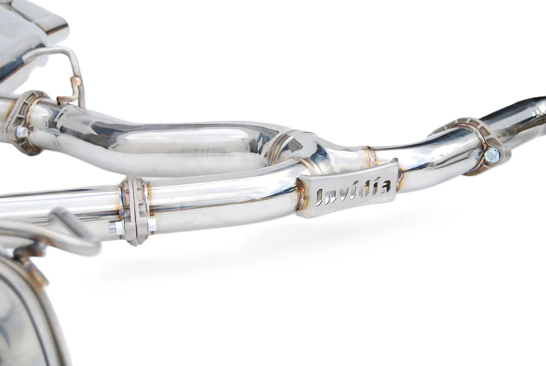 Invidia Q300 Catback Exhaust with Quad Stainless Steel Tips for Subaru WRX 2022+