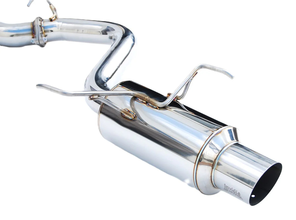 Invidia N1 Catback Exhaust with Stainless Steel Tip for Subaru WRX 2022-2025