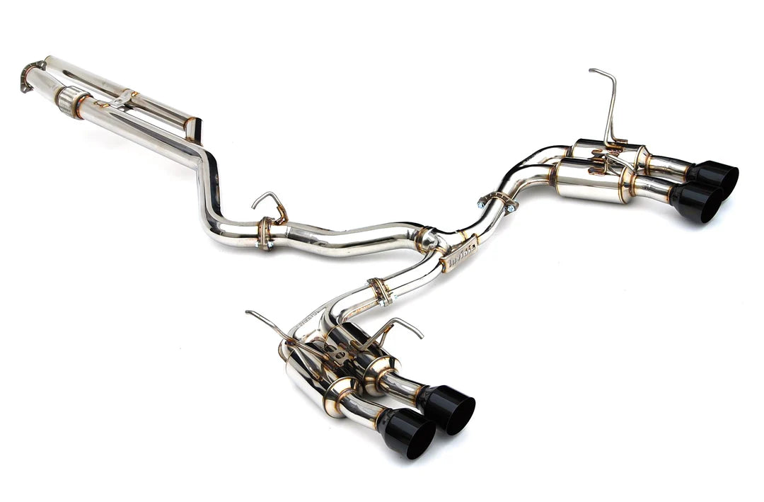 Invidia Gemini R400 Catback Exhaust Subaru WRX 2022+ (TIP OPTIONS)