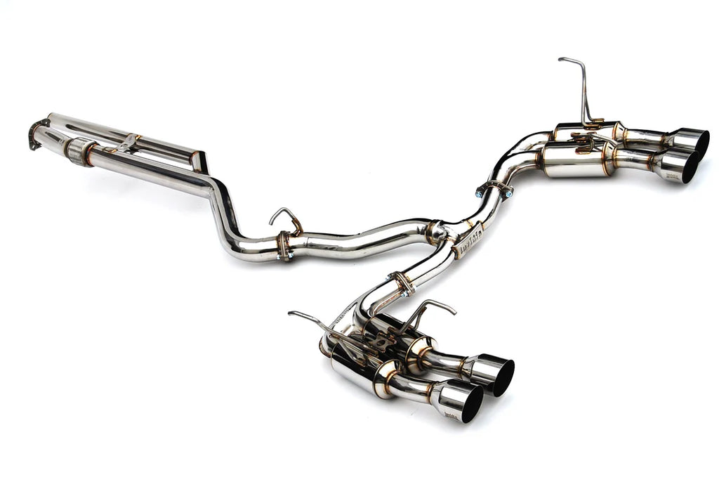 Invidia Gemini R400 Catback Exhaust Subaru WRX 2022+ (TIP OPTIONS)