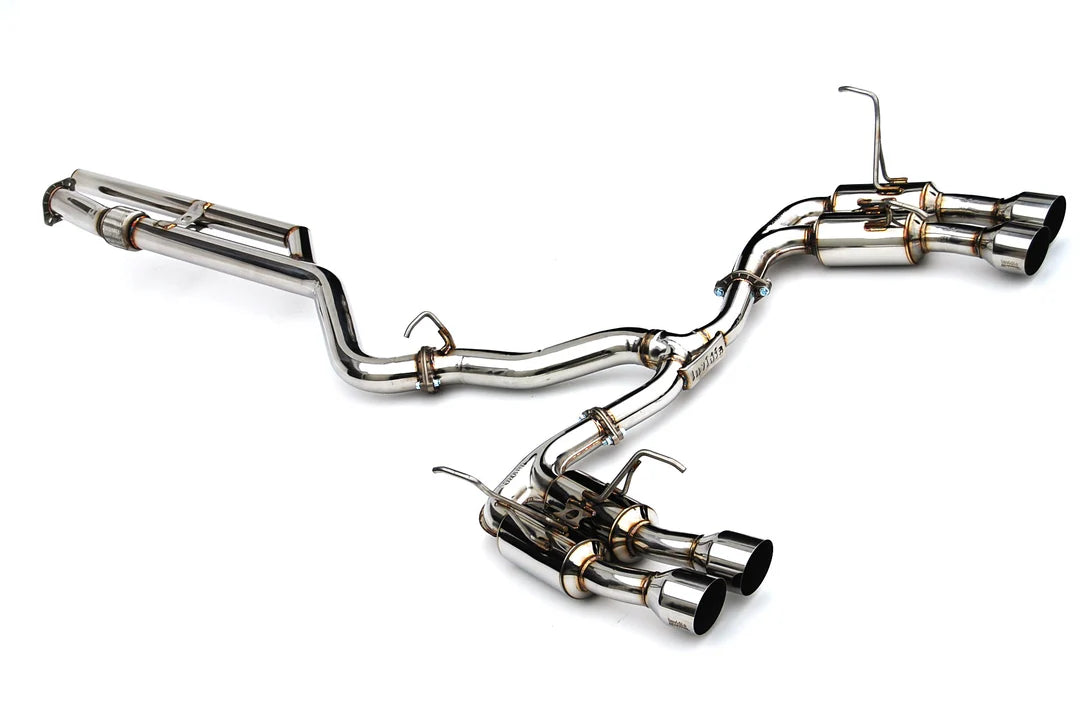 Invidia Gemini R400 Catback Exhaust Subaru WRX 2022+ (TIP OPTIONS)
