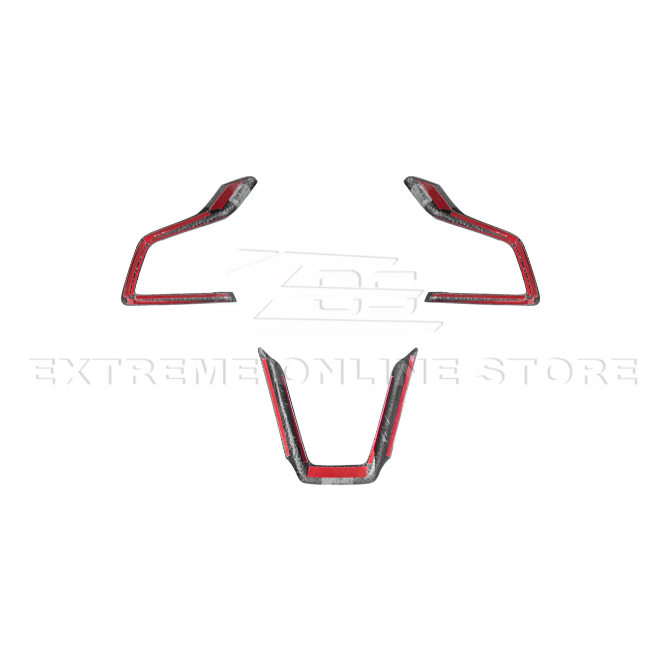 EOS 2022+ Subaru WRX Steering Wheel Trim Cover - Carbon Fiber