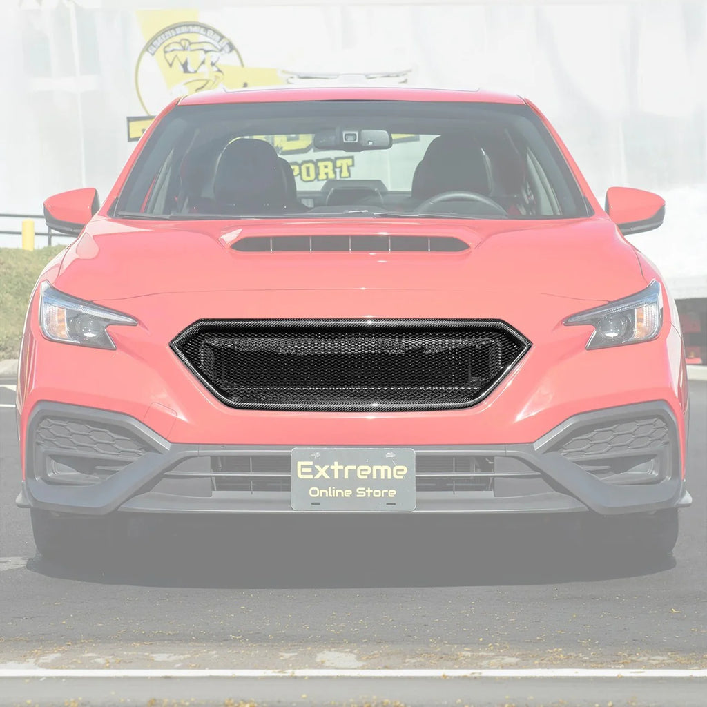 EOS 2022-Up Subaru WRX CS Carbon Fiber Front Mesh Grille Vent Cover