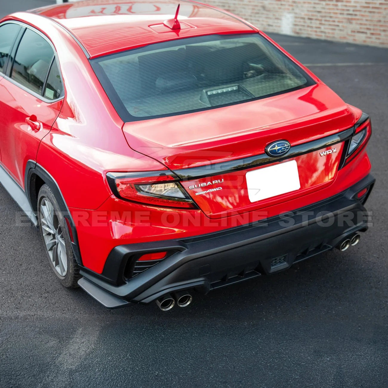 EOS 2022-Up Subaru WRX Performance Rear Bumper Apron Lip Splitter