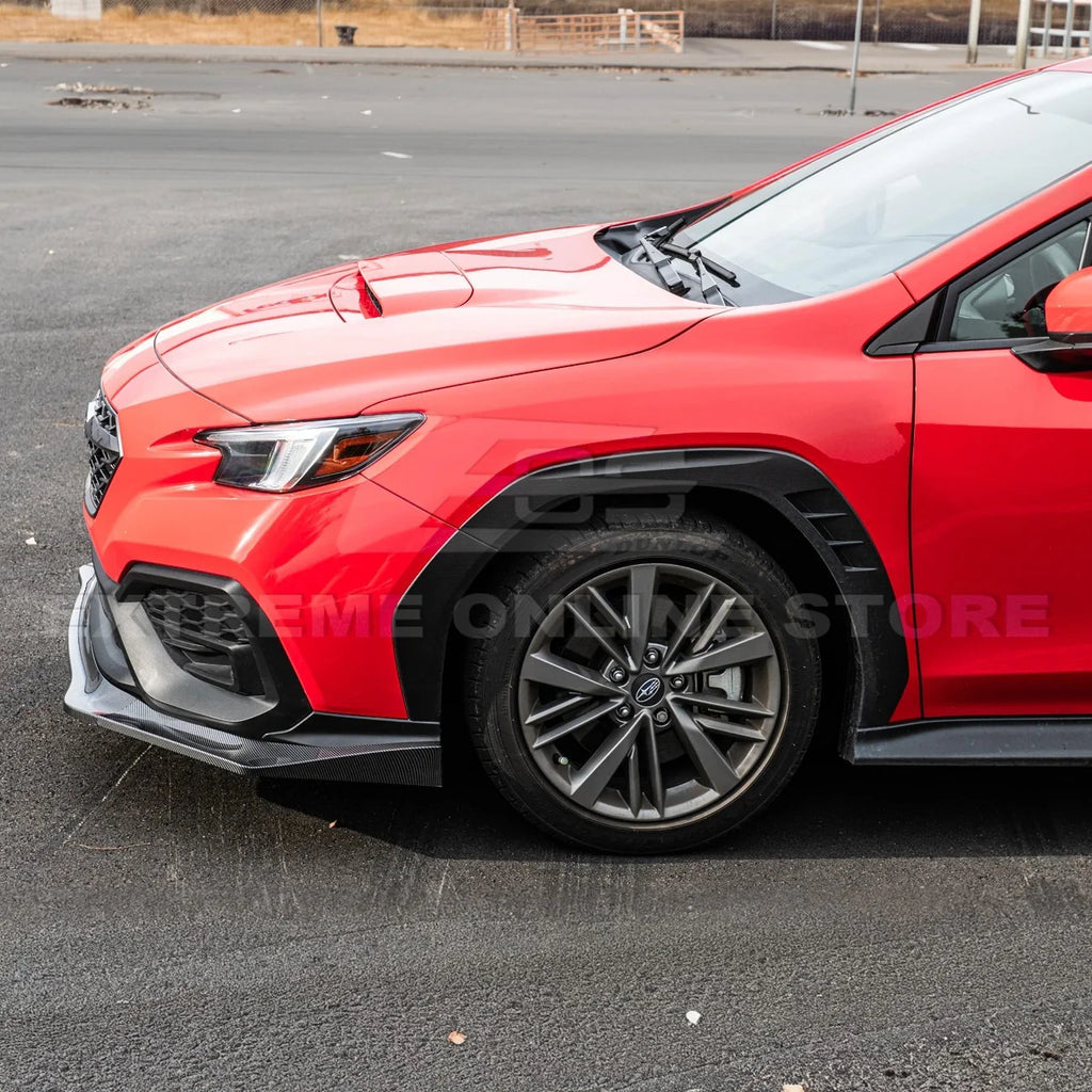 EOS 2022-Up Subaru WRX JDM CS Package Front Bumper Lip Splitter