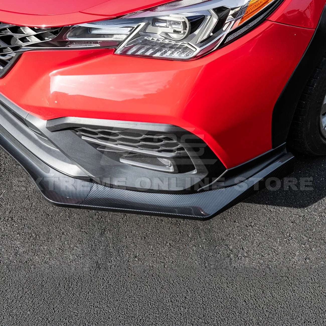 EOS 2022-Up Subaru WRX JDM CS Package Front Bumper Lip Splitter