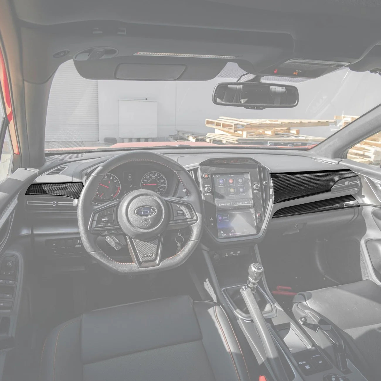 EOS 2022+ WRX AC Outlet Panel Cover (Carbon Fiber)