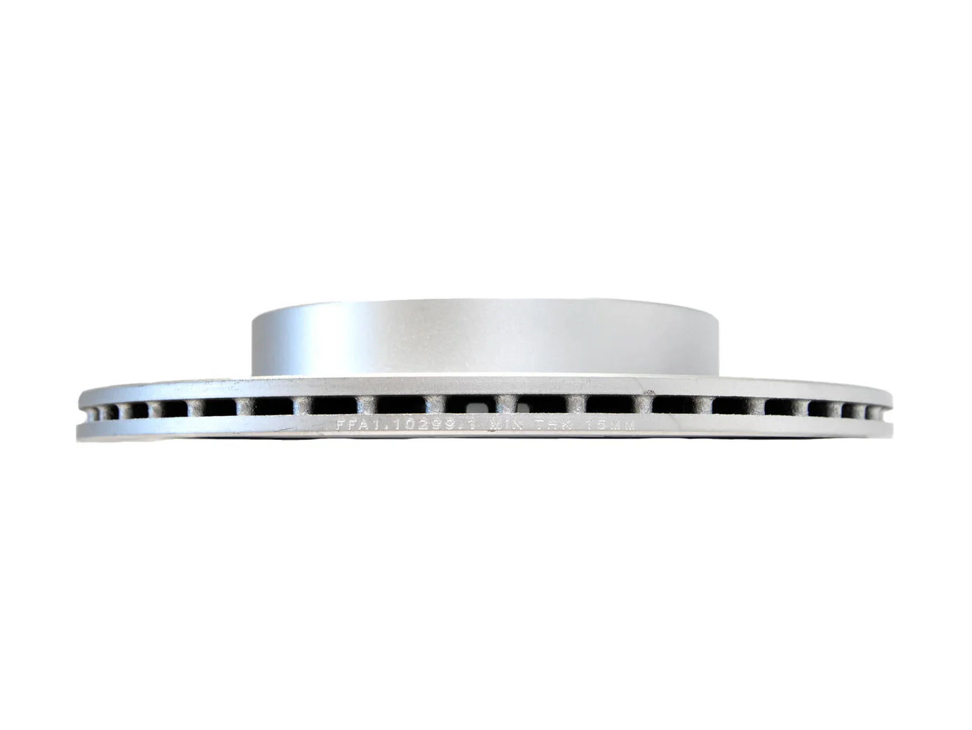 FactionFab Slotted Rear Rotor V2 Subaru WRX 2022+ CVT