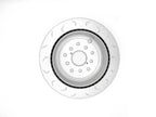 FactionFab Slotted Rear Rotor V2 Dual Drilled 5x100/114 Subaru WRX 2022+ 6MT