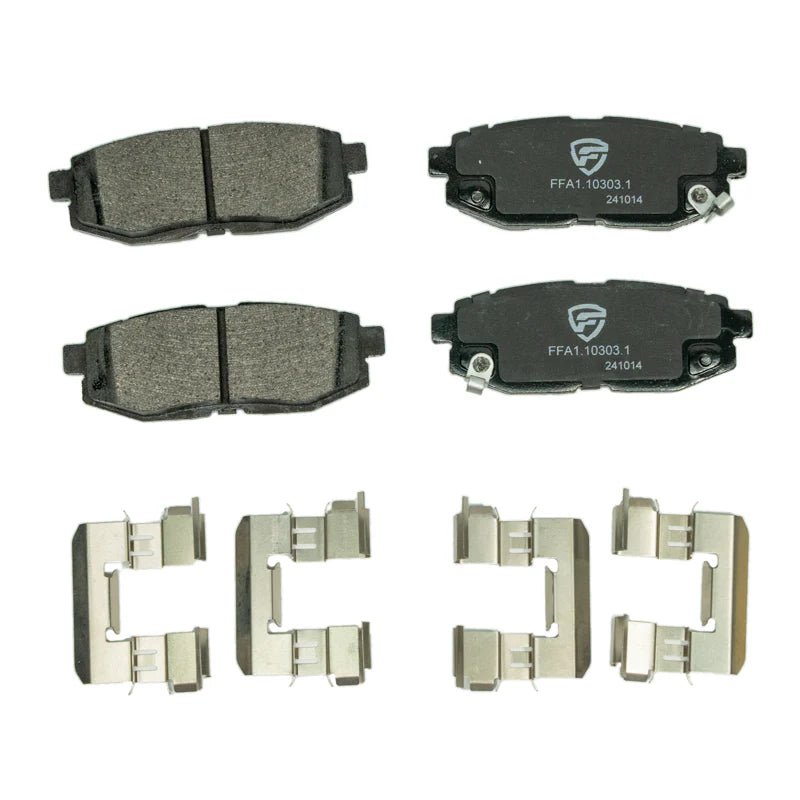 FactionFab V2 Brake Pads - 2022+ Subaru WRX (6MT)- Rear