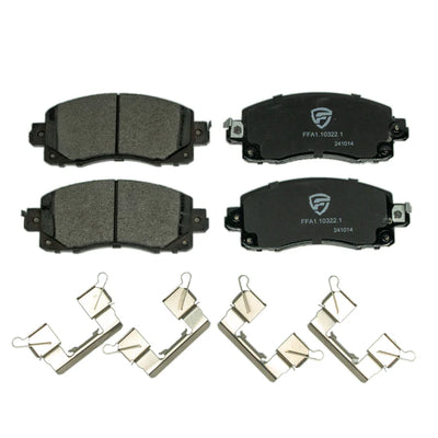 FactionFab V2 Brake Pads - 2022+ Subaru WRX - Front