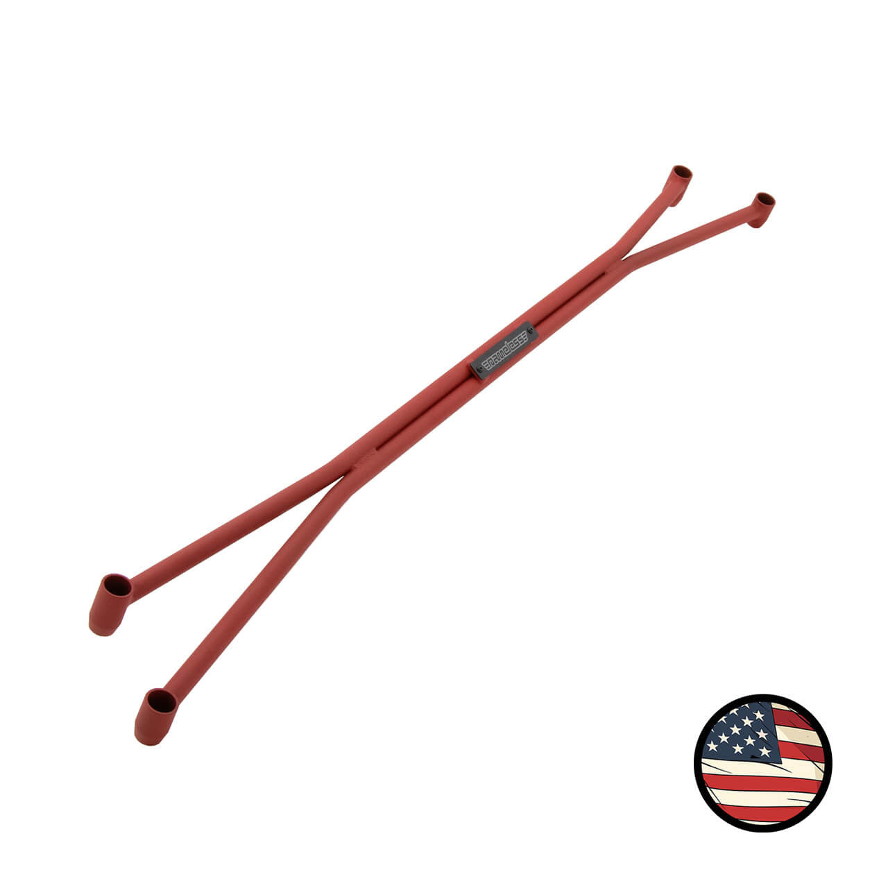 Nameless Performance Front Strut Tower Brace  2022+ Subaru WRX (Wrinkle Red)