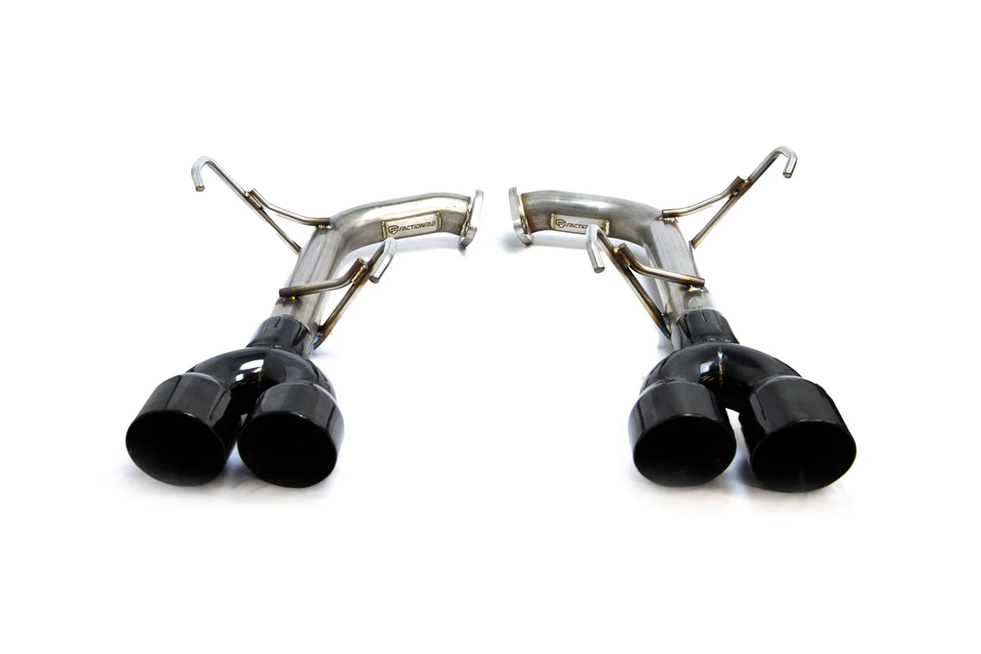 FactionFab Axle Back Exhaust Black Chrome Tip 2022 + WRX