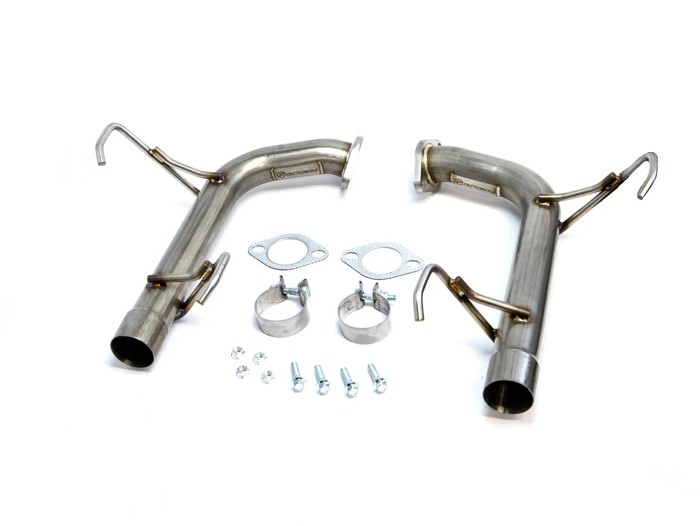 FactionFab Axle Back Exhaust Black Chrome Tip 2022 + WRX