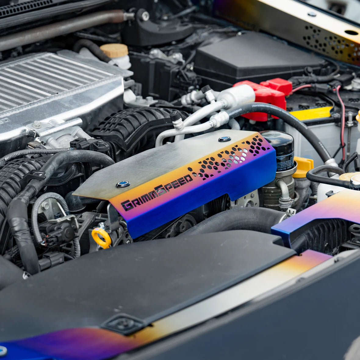 GrimmSpeed Pulley Cover - 2022+ Subaru WRX