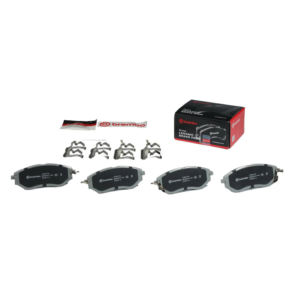 Brembo Prime Ceramic Front Disc Brake Pad Set - P78017N