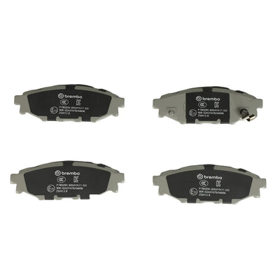 Brembo Prime Ceramic Rear Disc Brake Pad Set - P78020N
