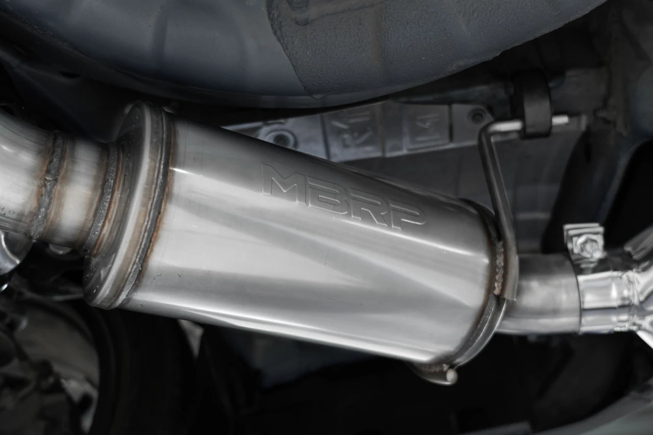 MBRP Armor Pro Series 3" Cat-Back Exhaust with Carbon Fiber Tips for Subaru WRX 2022-2025