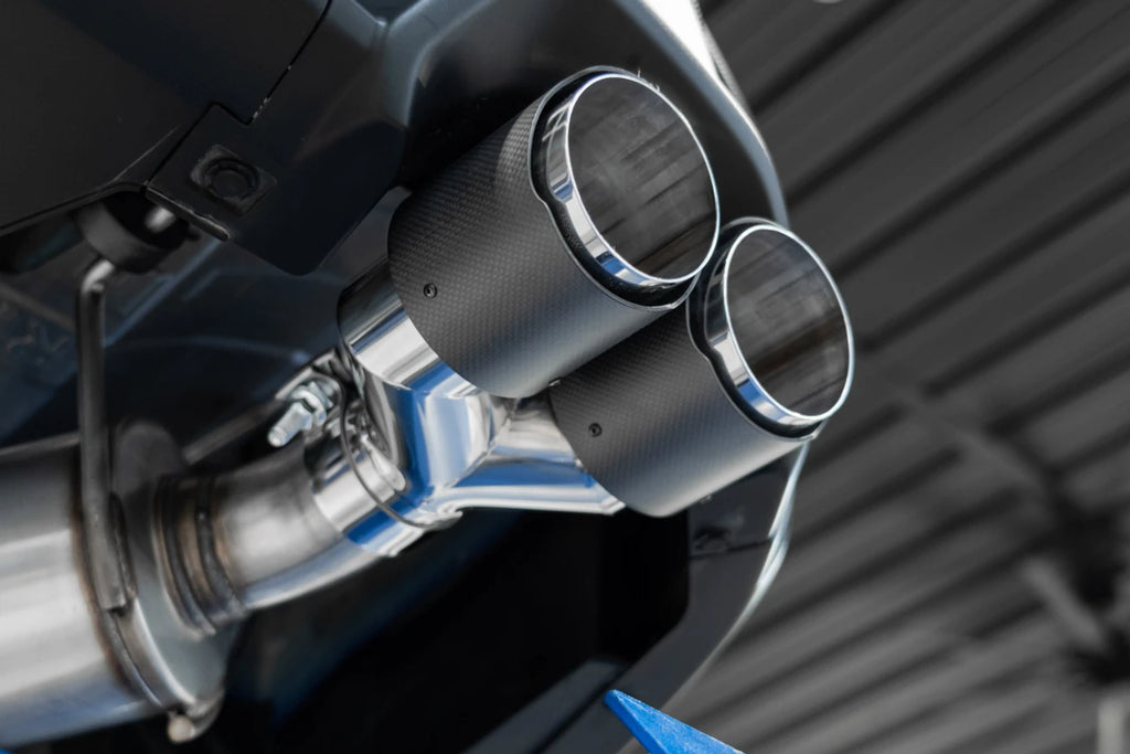 MBRP Armor Pro Series 3" Cat-Back Exhaust with Carbon Fiber Tips for Subaru WRX 2022-2025