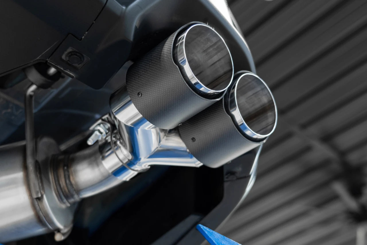 MBRP Armor Pro Series 3" Cat-Back Exhaust with Carbon Fiber Tips for Subaru WRX 2022-2025
