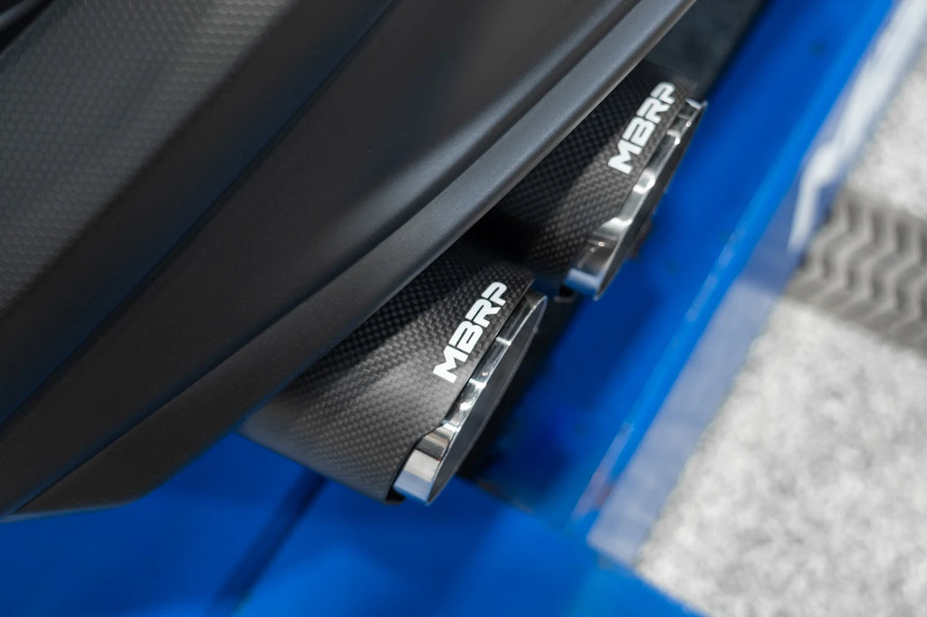 MBRP Armor Pro Series 3" Cat-Back Exhaust with Carbon Fiber Tips for Subaru WRX 2022-2025
