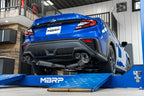 MBRP Armor Pro Series 3" Cat-Back Exhaust with Carbon Fiber Tips for Subaru WRX 2022-2025