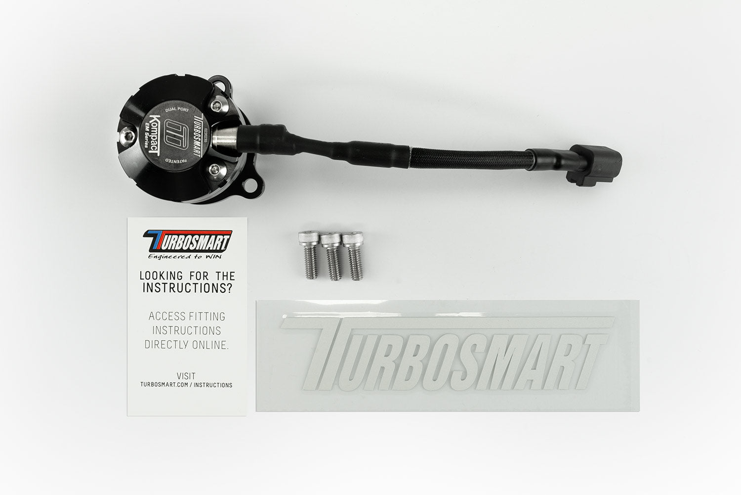 Turbosmart BOV Kompact EM Dual Port VR24 – Subaru WRX (FA24F)