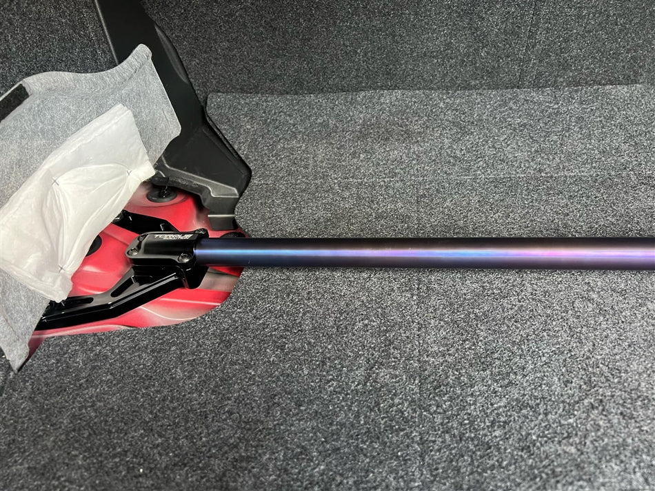 Torque Solution Titanium Rear Shock Tower Brace Subaru WRX 2022+