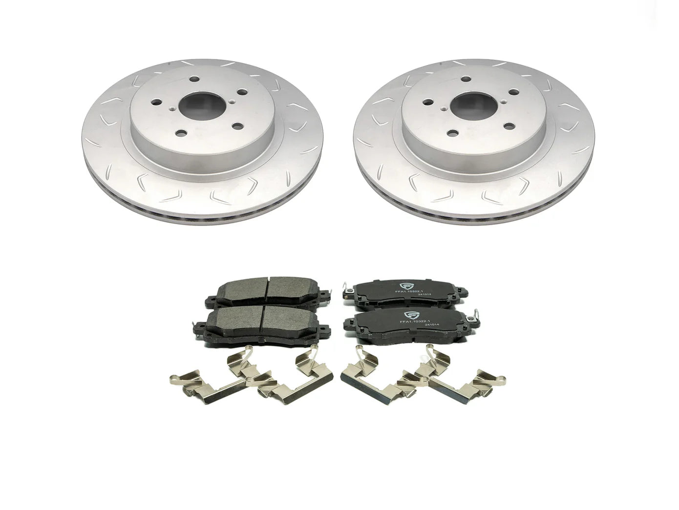 FactionFab Pad / Rotor Combo Front WRX 2022-2026 (Non-Brembo)