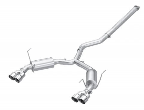 MBRP 3" Cat-Back Exhaust System T304 Dual Split Rear for 2022+ Subaru WRX